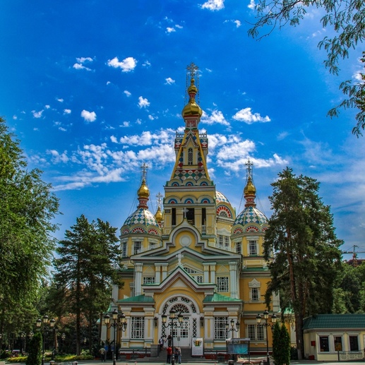 Фотография Свято-Вознесенский кафедральный собор в городе Алматы. | Владимир Арсентьевич Ли