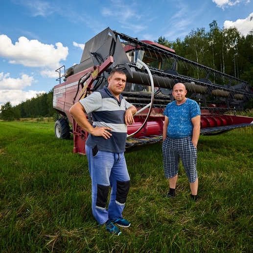 Фотография Комбайнеры | Олег Павлович Портнов