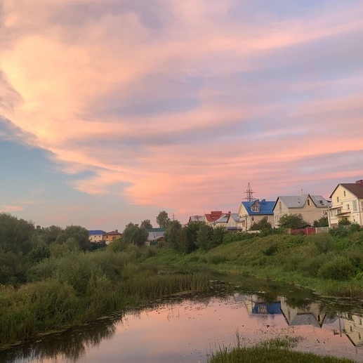 Фотография розовое небо | Анастасия  Андреевна Платковская