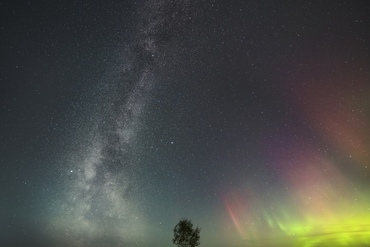 Панорама Aurora Borealis-81