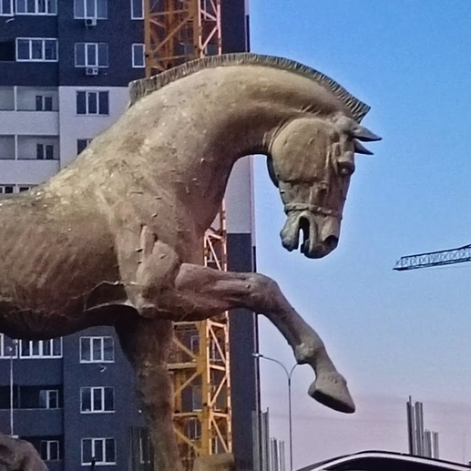 Фотография Архитектурное украшение в виде коня. | Марина Николаевна Каньшина