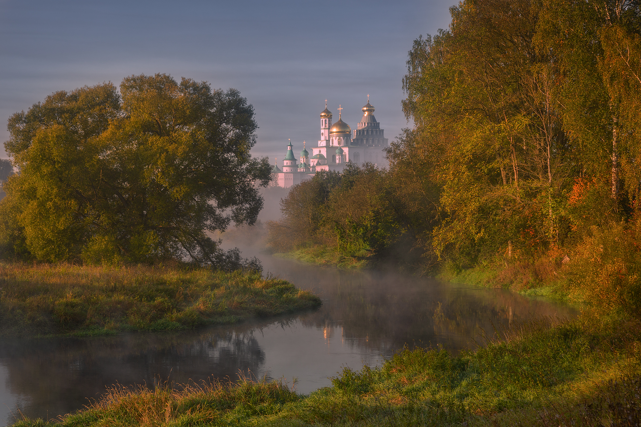 Елецкий Вознесенский собор в тумане фото