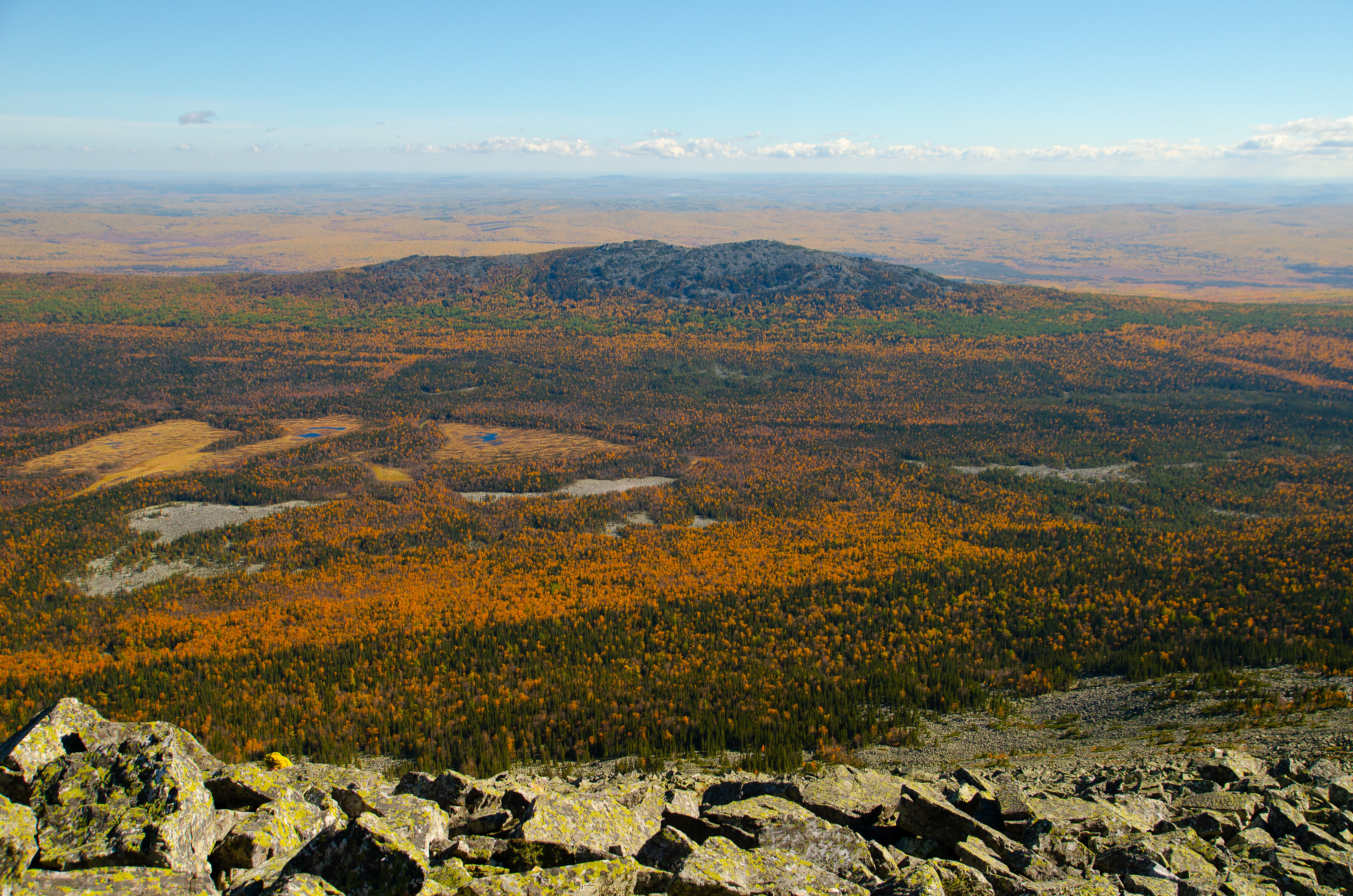 Гора Иремель осень