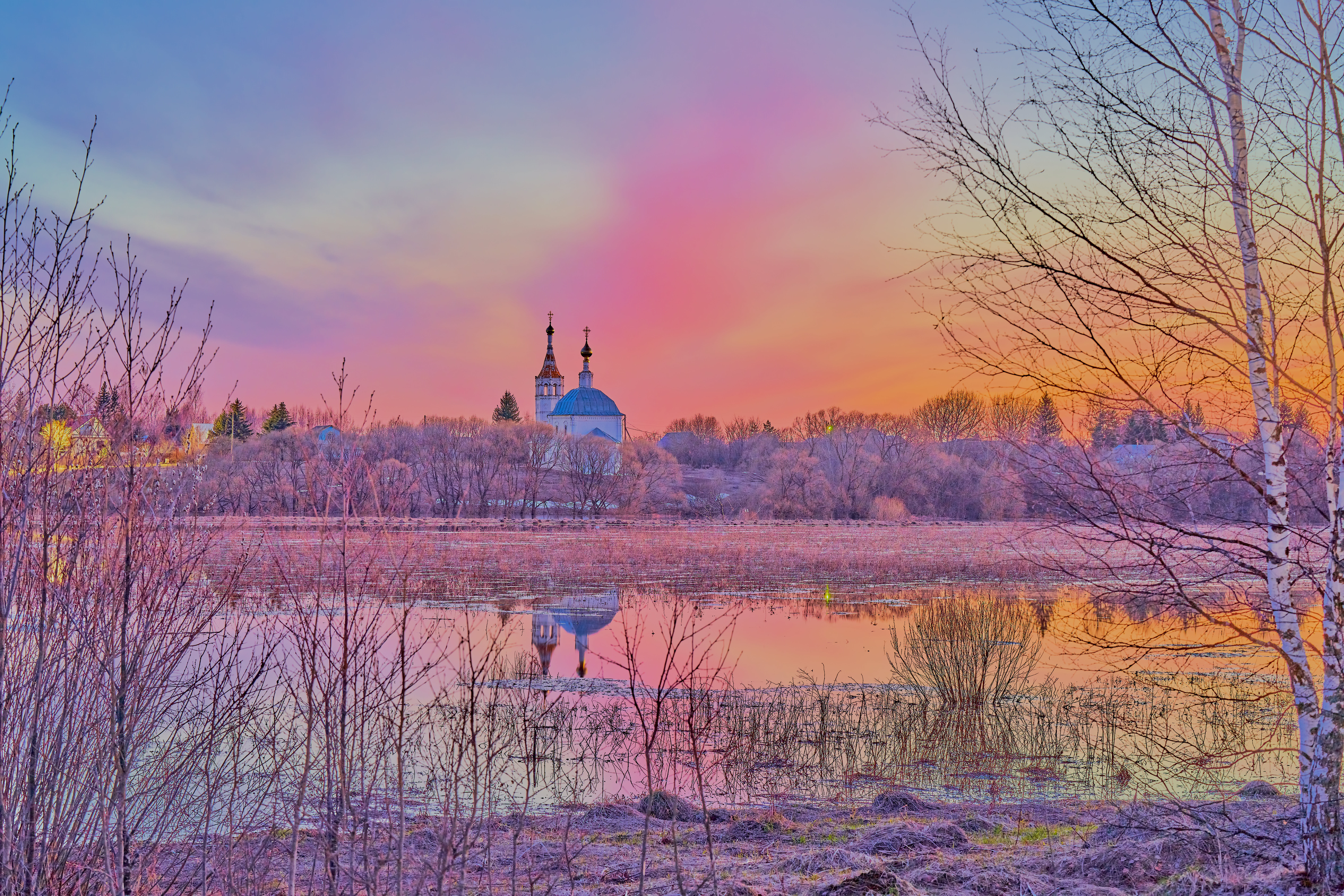 Весна. Половодье на Нерли._DSC8720
